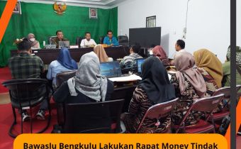 Menjelang Akhir Tahun Anggaran, Bawaslu Provinsi Gelar Rapat Monev dan Langkah-Langkah Akhir Tahun Anggaran 2022