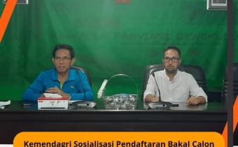 Kemendagri Sosialisasi Pendaftaran Bakal Calon Anggota DPD RI