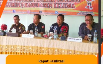 Rapat Fasilitasi Sentra Penegakkan Hukum Terpadu