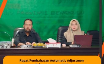 Rapat Pembahasan Automatic Adjustmen Tahun Anggaran 2023