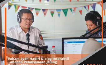 Faham Syah Hadiri Dialog Interaktif Tahapan Pelaksanaan Jelang Pemilu 2024Â 