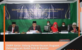 DKPP Gelar Sidang Pemeriksaan Dugaan Pelanggaran Kode Etik di Kantor Bawaslu Bengkulu