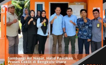 Sambangi Air Napal, Halid Pastikan Proses Coklit di Bengkulu Utara Berjalan Lancar