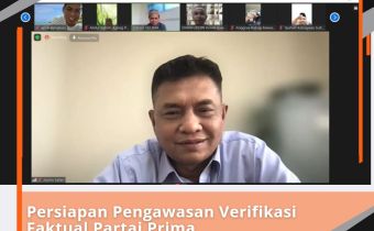 Persiapan Pengawasan Verifikasi Faktual Partai Prima