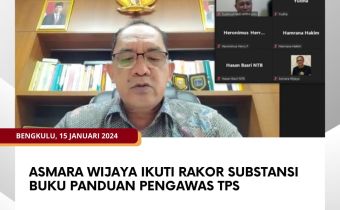Asmara Wijaya Ikuti Rakor Substansi Buku Panduan Pengawas TPS