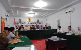 Sidang Sengketa Administrasi Pemilu