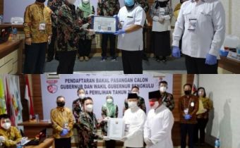 Update Hasil Pengawasan Hari Kedua Pendaftaran Pencalonan Gubernur dan Wakil Gubernur serta Bupati dan Wakil Bupati se-Provinsi Bengkulu