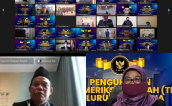 Pengukuhan TPD Unsur Bawaslu Periode 2021-2022