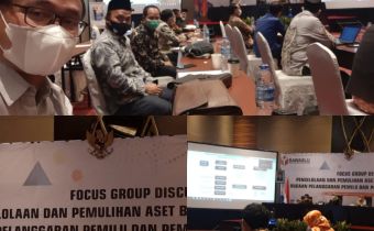 Focus Group Discussion (FGD) Pengelolaan dan Pemulihan Aset Barang Dugaan Pelanggaran Pemilu dan Pemilihan