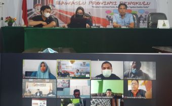 Pembahasan Tindak Lanjut Penyusunan Renstra Bawaslu Kabupaten/Kota se-Provinsi Bengkulu