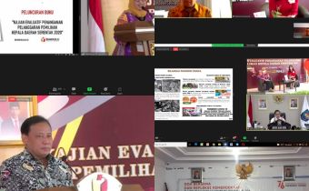 Launching Buku Kajian Evaluatif Penanganan Pelanggaran Pilkada 2020