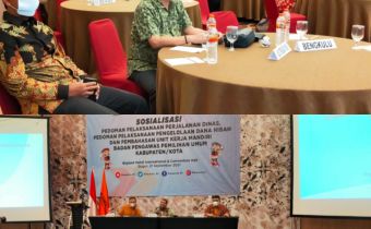 Bawaslu Gelar Sosialisasi Pedoman Pelaksanaan SDM Bawaslu Kabupaten/Kota