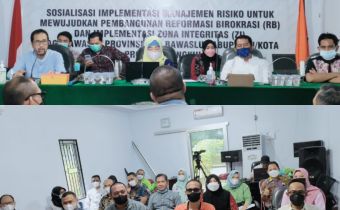 Sosialisasi Implementasi Managemen Resiko Untuk Mewujudkan Pembangunan Reformasi Birokrasi (RB) dan Implementasi Zona Integritas (ZI)