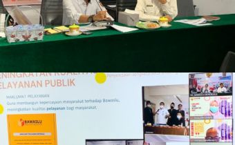 EVALUASI ZONA INTEGRITAS DI LINGKUNGAN BADAN PENGAWAS PEMILU