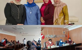 Bawaslu Provinsi Bengkulu Serahkan Laporan Program Kegiatan Divisi PHL Tahun 2021