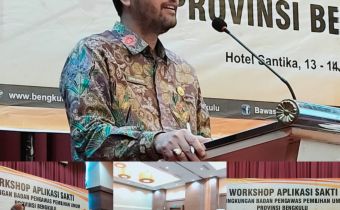 Bawaslu Provinsi Bengkulu Gelar Workshop Aplikasi SAKTI