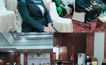 Bawaslu Provinsi Bengkulu Hadiri Pelantikan PAW Anggota DPRD Provinsi Bengkulu