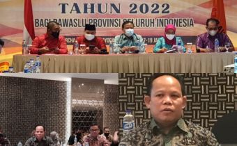 Rapat Koordinasi Program dan Agenda Kerja Divisi Penanganan Pelanggaran Tahun 2022 Bagi Bawaslu Provinsi se-Indonesia