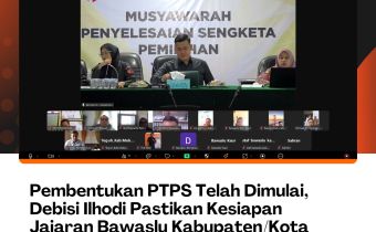 Pembentukan PTPS Telah Dimulai, Debisi Ilhodi Pastikan Kesiapan Jajaran Bawaslu Kabupaten/Kota