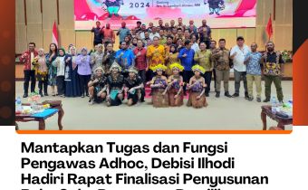 Mantapkan Tugas dan Fungsi Pengawas Adhoc, Debisi Ilhodi Hadiri Rapat Finalisasi Penyusunan Buku Saku Pengawas Pemilihan Adhoc