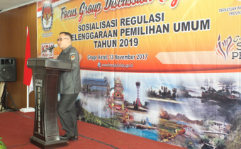 Fokus Groub Discussion (FGD) Sosialisasi Regulasi Penyelenggaraan Pemilihan Umum