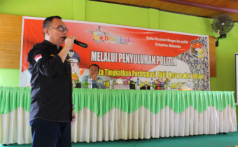 Ketua Bawaslu Provinsi Bengkulu  Menjadi Narasumber  Penyuluhan Politik KESBANGPOL  Kabupaten Mukomuko