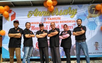 Bawaslu Provinsi Bengkulu Memperingati Hari Ulang Tahun Bawaslu Provinsi Bengkulu Yang ke 7 Tahun