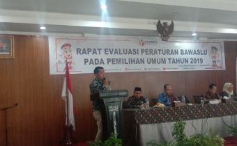 Rapat Evaluasi Peraturan Bawaslu Pada Pemilihan Umum Tahun 2019