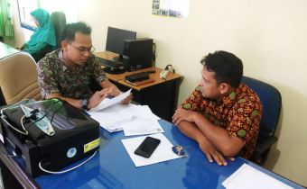 Koordinasi dengan Dinas Kominfotik Provinsi Bengkulu