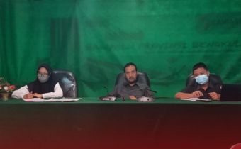 Bawaslu Bengkulu Ikuti Teknis Pengisian Data SDM PBJ