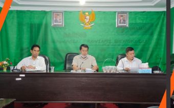 Rapat Tim Monitoring dan Evaluasi Perekrutan Panwaslucam Pemilu Serentak 2024
