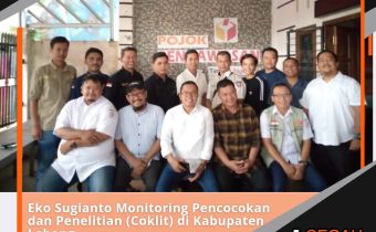 Eko Sugianto Monitoring Pencocokan dan Penelitian (Coklit) di Kabupaten Lebong