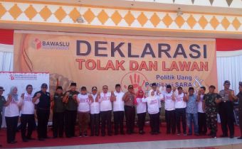 Deklarasi Tolak Politik Uang dan Politisasi SARA Pemilihan Walikota dan Wakil Walikota Bengkulu Tahun 2018