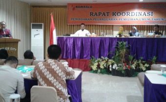 RAPAT KOORDINASI PENINDAKAN PELANGGARAN PEMILU 2019