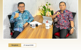 Jadi Narasumber dalam Podcast Bawaslu Kota Bengkulu, Faham Syah: Jangan Lelah Mencintai Indonesia