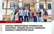 Pantau Pendaftaran Panwascam Eksisting, Asmara Wijaya Sambangi Bawaslu Kabupaten Kaur